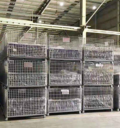 Alambre Galvanizado para la fabricación de palets y plataformas.